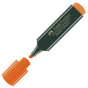 Zakreślacz Faber Castell 1548 Pomarańczowy